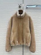 LP 25 Bomber Jacket  Pine Nuts Shearling Leather 314257