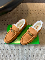 BV Astaire Loafer Brown Shearing Suede 548541