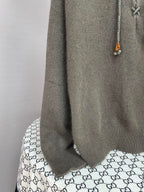 Chanel 2025 Knit Sweater Dark Gray Cashmere