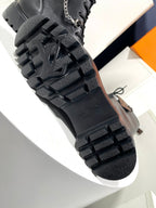 LVDistrict Ranger High Boot 45mm Black Cowhide