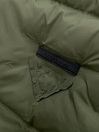 Prada 2025 Prada Re-Nylon Puffer Vest Green Down