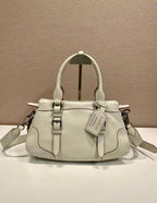 Prada Large Tote Bag 35cm Ivory Leather