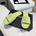CC 26s Slide Light Green Velvet 684906