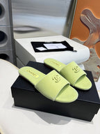 CC 26s Slide Light Green Velvet 684906