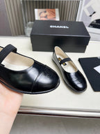 CC 26s Ballet Flat Black Glossy Sheepskin 684824