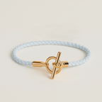 GLENAN H BRACELET LIGHT BLUE CALFSKIN