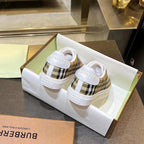 Burberry   Low-Top Sneakers Canvas Leather