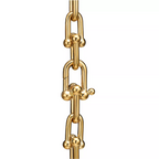 HARDWEAR MEDIUM LINK 20 MOTIF GOLD BRACELET