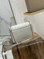 BVL Serpenti Forever Shoulder Bag 19cm White Calfskin GHW 188633