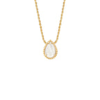 SERPENT BOHEME MOP PINK GOLD NECKLACE