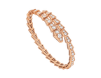 SERPENTI BRACELET 6.8MM PINK GOLD DIAMOND