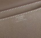 constance 24 etain epsom leather sliver hardware