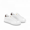 LV Time Out Trainers White Leather 861000