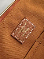 LV Low Key Duffle Tote Brown Calfskin