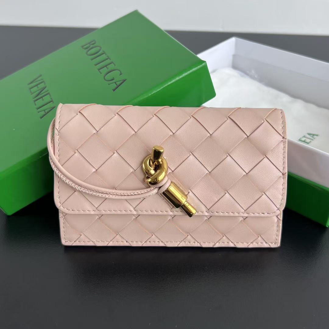BV Amdiamo Zipper Card Holder 776031