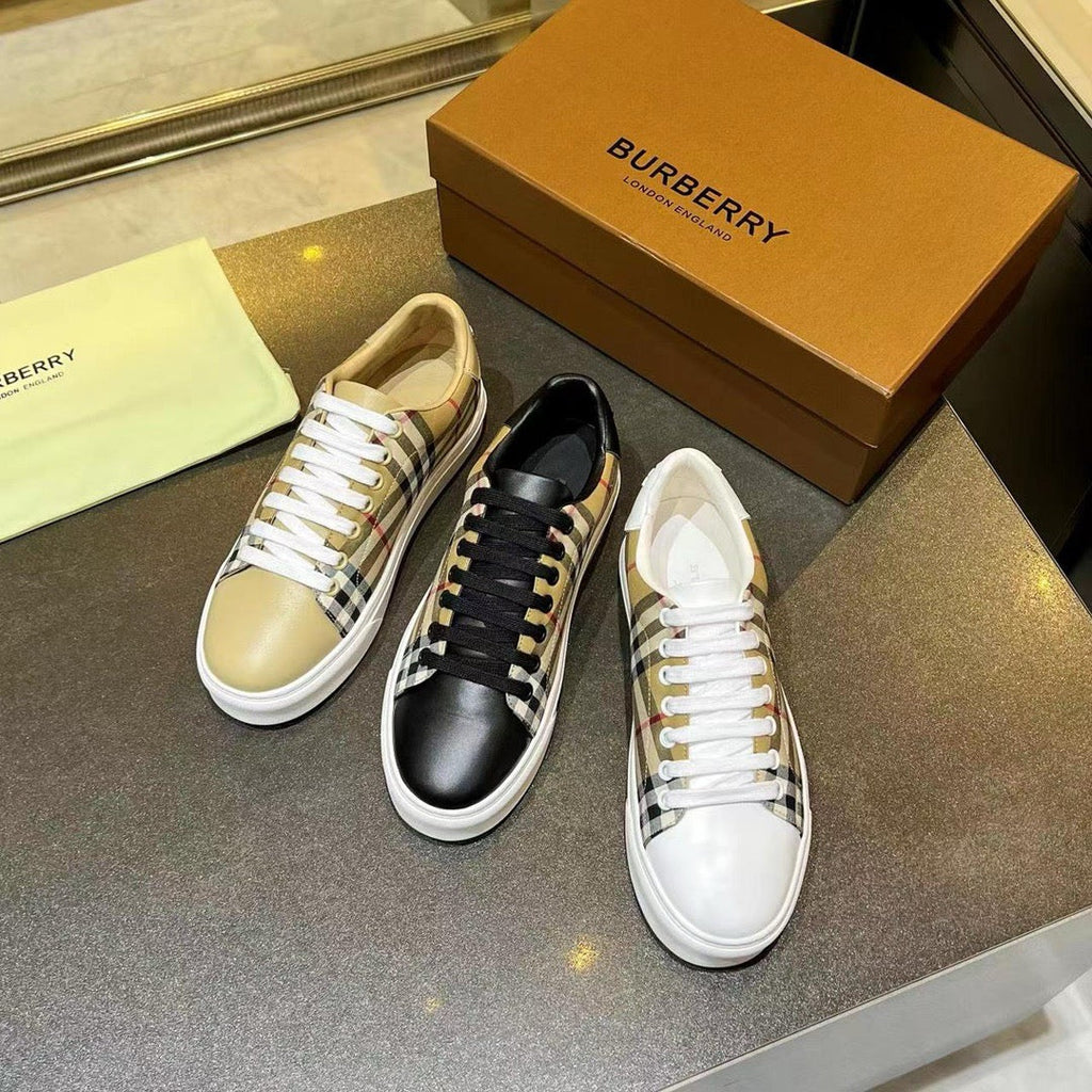 Burberry   Low-Top Sneakers Canvas Leather