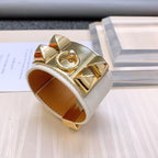 HM Collier De Chien 4cm Gold Bracelet