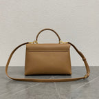celin medium nino 25cm brown calfskin gold hardware