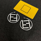 DOUBLE F SILVER EARRINGS