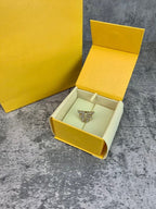 FF LOGO GOLD DIAMOND RING
