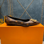 LV MET FLAT BALLERINA MONOGRAM
