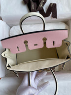 HM BIRKIN 25CM LIGHT PINK CHEVERO MYSORE LEATHER GOLD HARDWARE