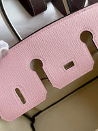 HM BIRKIN 25CM LIGHT PINK CHEVERO MYSORE LEATHER GOLD HARDWARE