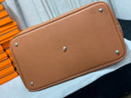 HM Shark Bolide 45cm Gold Togo Leather