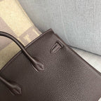 HM BIRKIN CHOCOLATE TOGO LEATHER