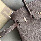HM BIRKIN CHOCOLATE TOGO LEATHER