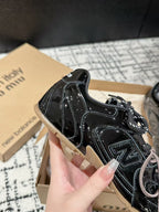 Miu Miu Black New Balance Edition 530 SL Sneakers
