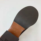 Miu Smoked Leather Booties