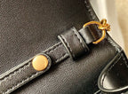 TRIOMPHE WOC 20 BLACK CALFSKIN