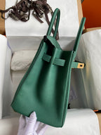 HM BIRKIN 35CM MALACHITE TOGO LEATHER GOLD HARDWARE