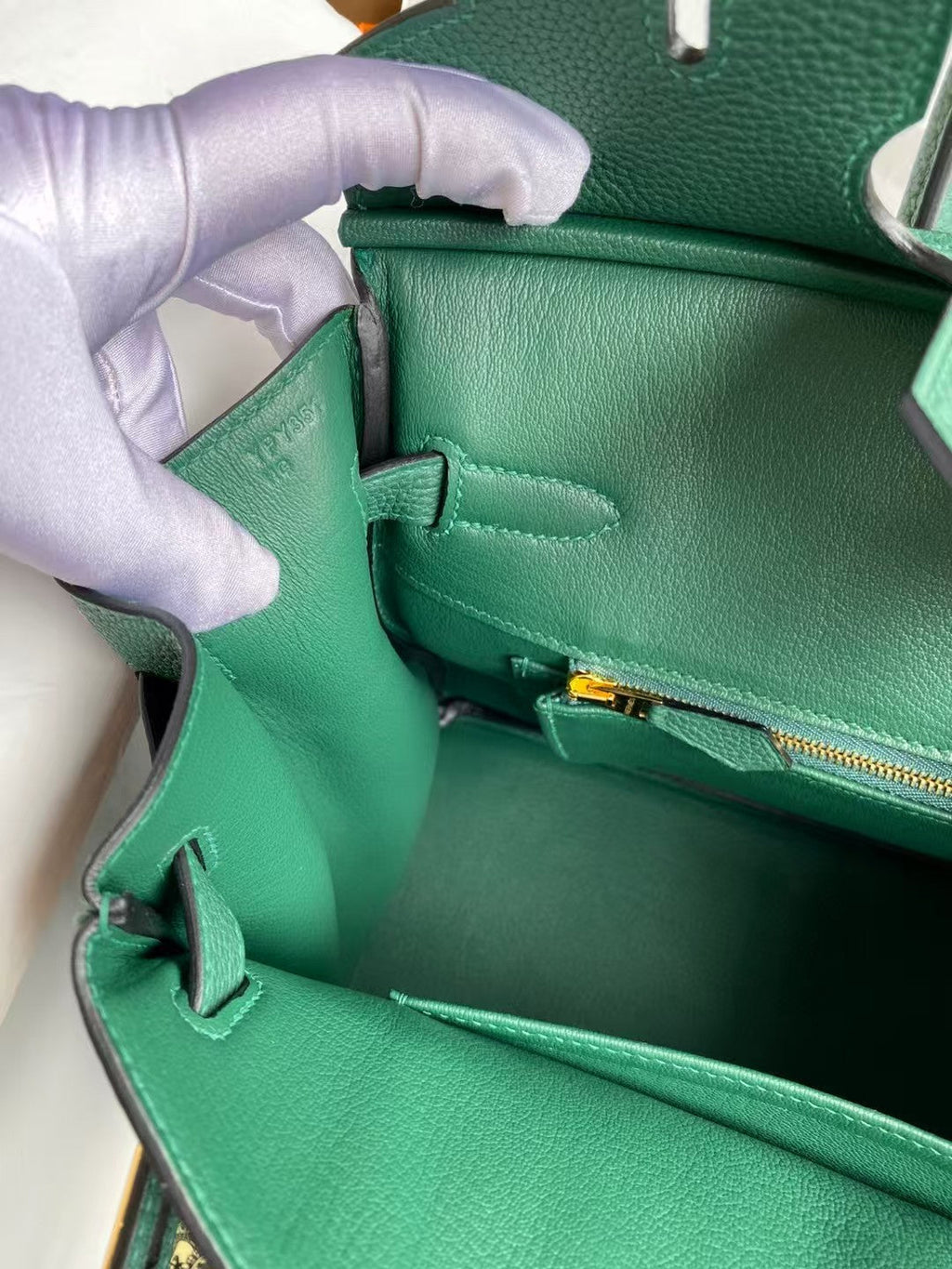 HM BIRKIN 35CM MALACHITE TOGO LEATHER GOLD HARDWARE
