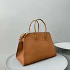 The Row Margaux 12 Brown Leather