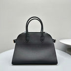 The Row Margaux 17 Black Leather
