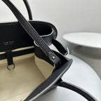 The Row Margaux 17 Black Leather
