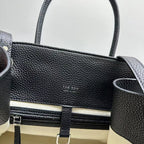 The Row Margaux 12 Black Leather