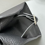 The Row Margaux 17 Black Leather