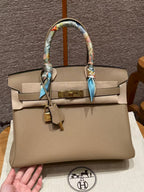 HM BIRKIN 40CM BEIGE MARFA TOGO LEATHER GOLD HARDWARE