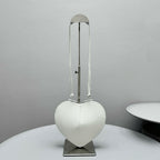 AL COEUR BAG IN WHITE CALFSKIN