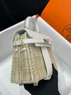 HM KELLY PICNIC WHITE BAMBOO AND RATTAN