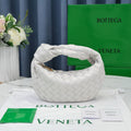 BV 24 Mini Jodie 28 White Lambskin Gold Hardware