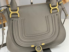 Marcie Bag In Grained Leather Cashmere Grey