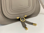 Marcie Bag In Grained Leather Cashmere Grey