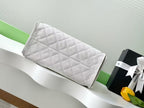 CC 25C Hobo Bag 30cm White Grained Calfskin