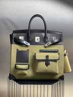 HM Birkin 40cm Hac Cargo Silver Hardware