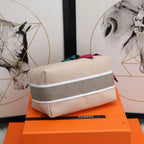 HM Trousse Bride-A-Brace Beige Canvas