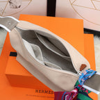 HM Trousse Bride-A-Brace Beige Canvas